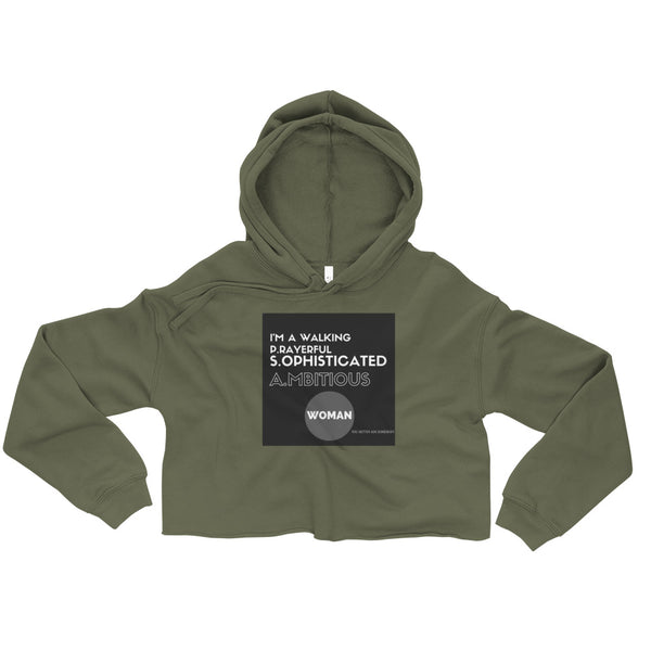 The Strong Woman Collection - PSA Crop Hoodie