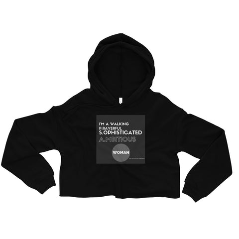 The Strong Woman Collection - PSA Crop Hoodie