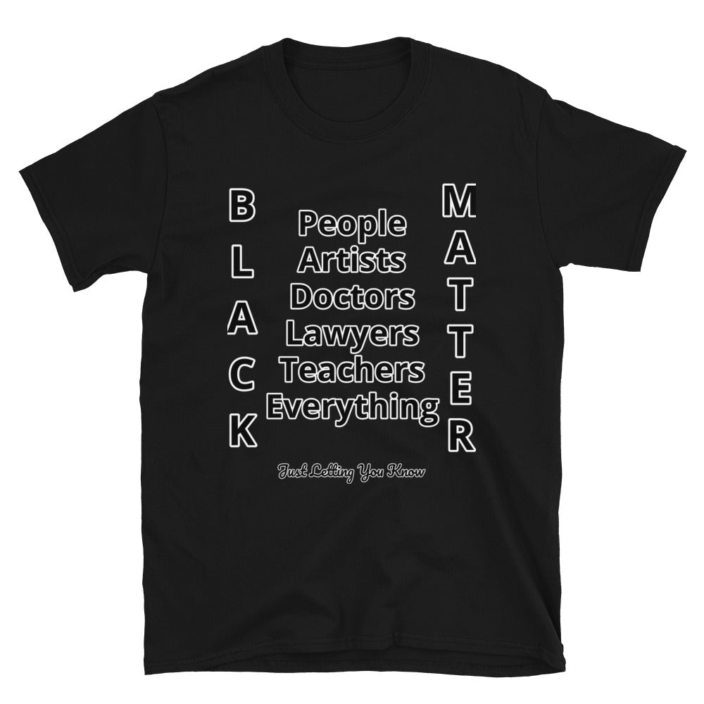 Black People Short-Sleeve Unisex T-Shirt
